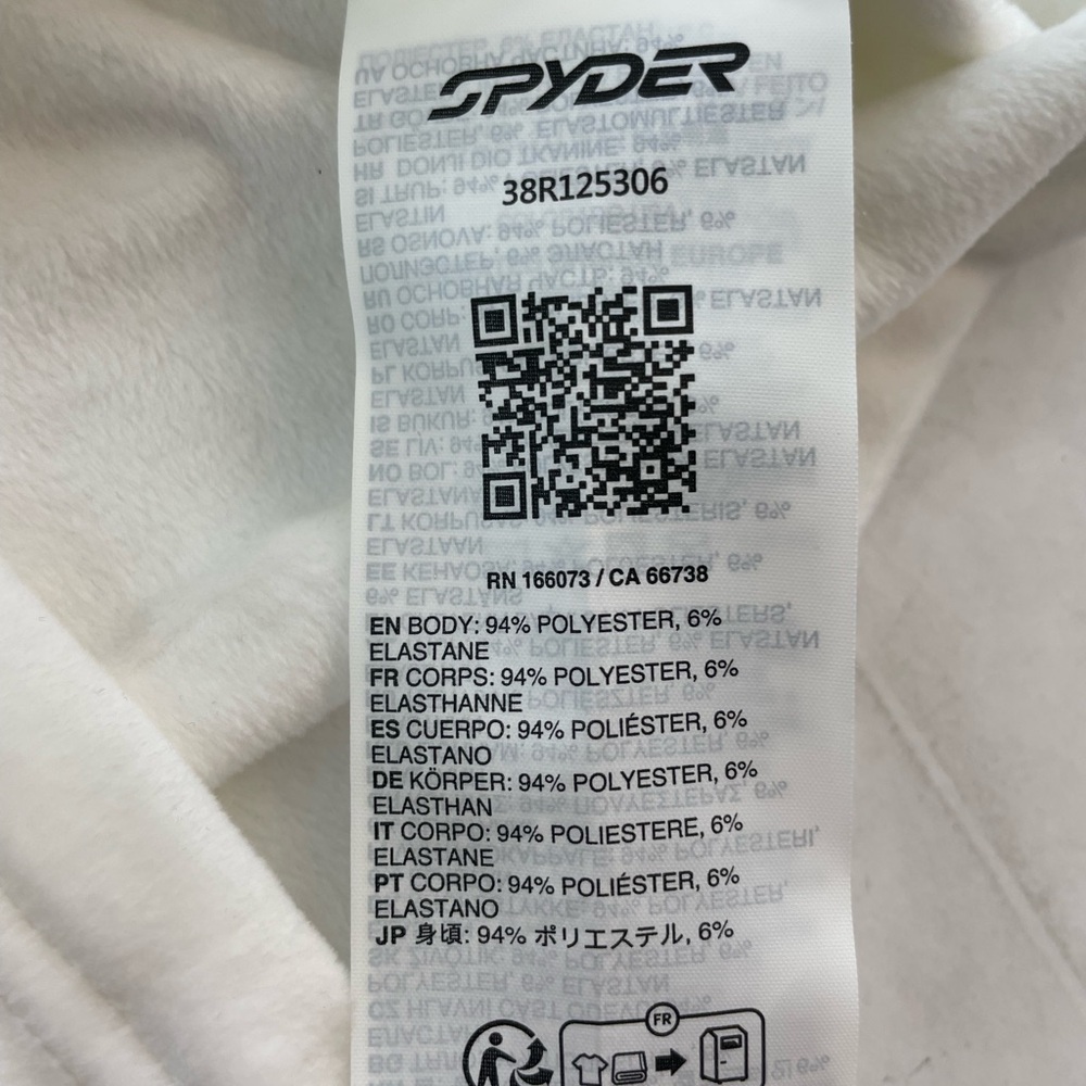 SPYDER Shimmer Bug 1/2 Zip Mid-Layer Top Girl’s Size Small MSRP$65 NWT - Picture 7 of 7
